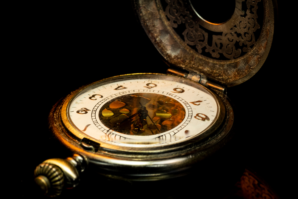 pocket watch gold