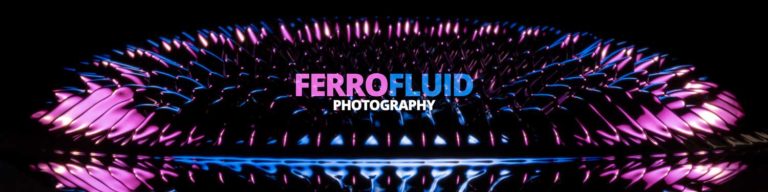 Abstract Macro Photography Ferrofluid
