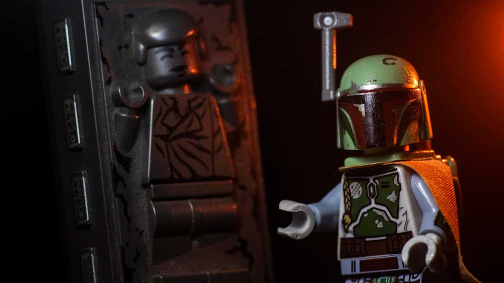 Boba fett toy photography