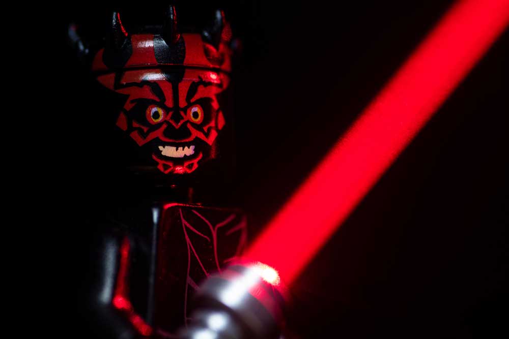 Star wars toy photography