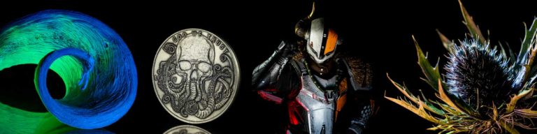 How to shoot black background product photography banner