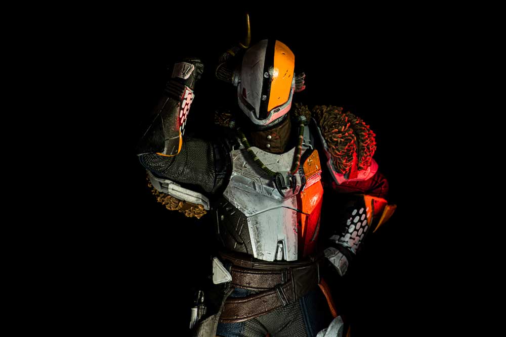 How to shoot black background product photography lord shaxx destiny