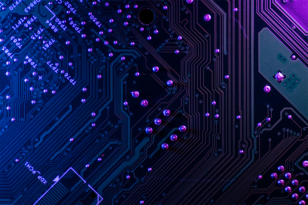 colourful electronic circuit board photography