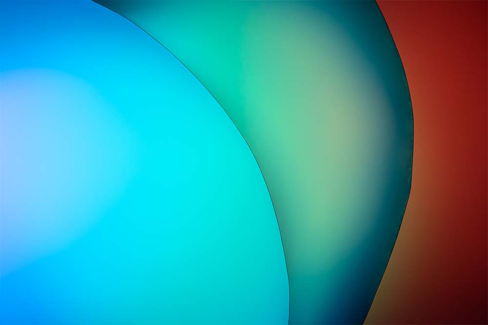 Colourful abstract paper photography tutorial