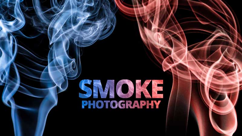 Smoke Photography Tutorial on a black (or white) background