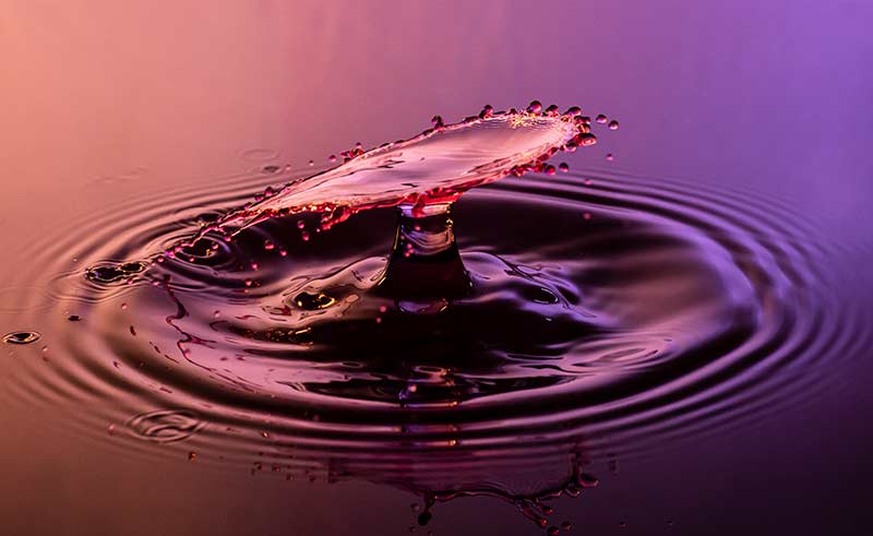 Water splash macro photography tutorial