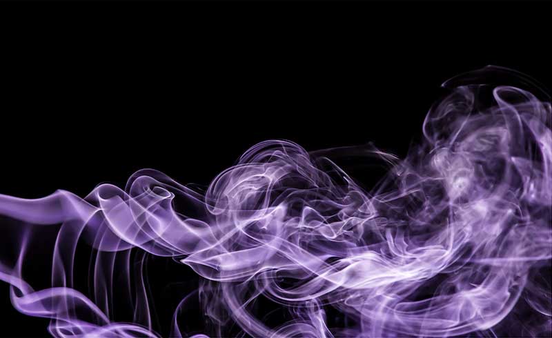 Smoke Photography Tutorial on a black (or white) background