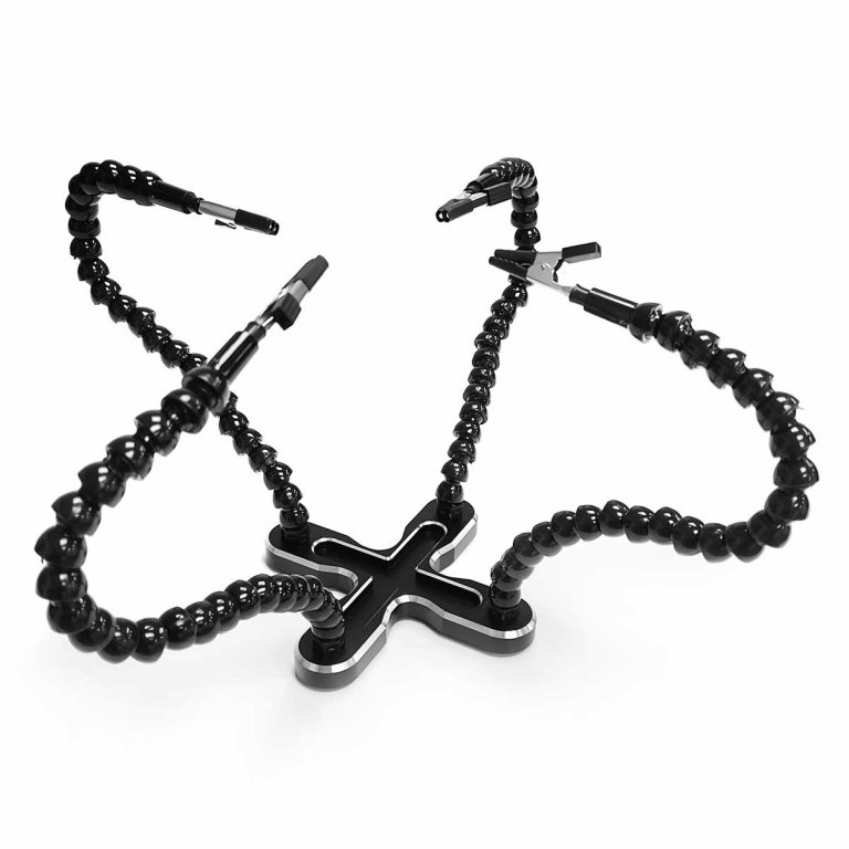 Flexible Macro Subject Holder with adjustable arms Adaptalux