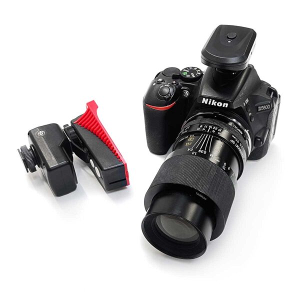 Flash Hotshoe extender on camera
