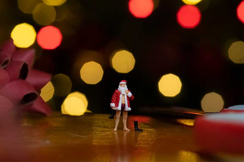 HO scale santa clause