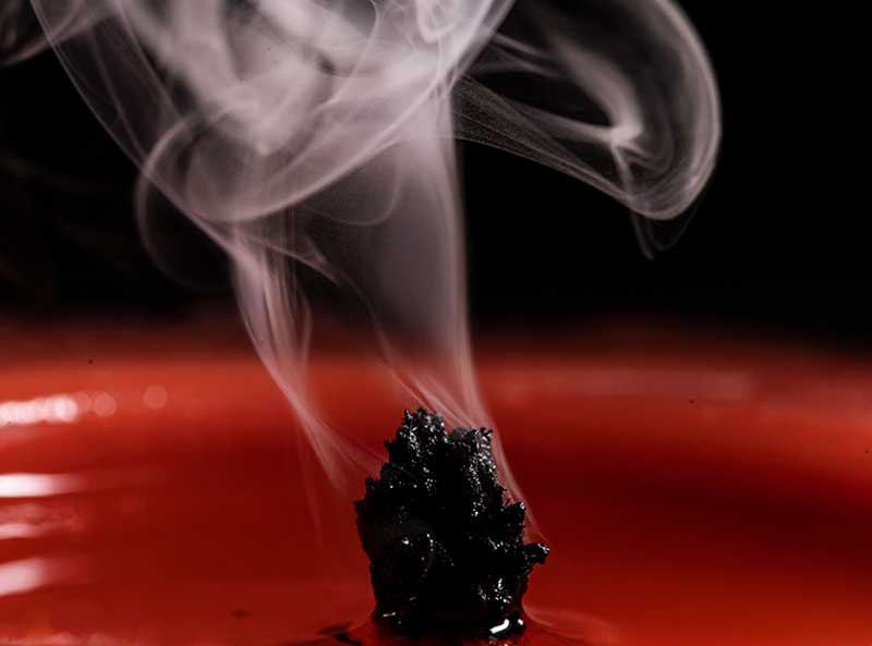 Candle smoke macro photography tutorial