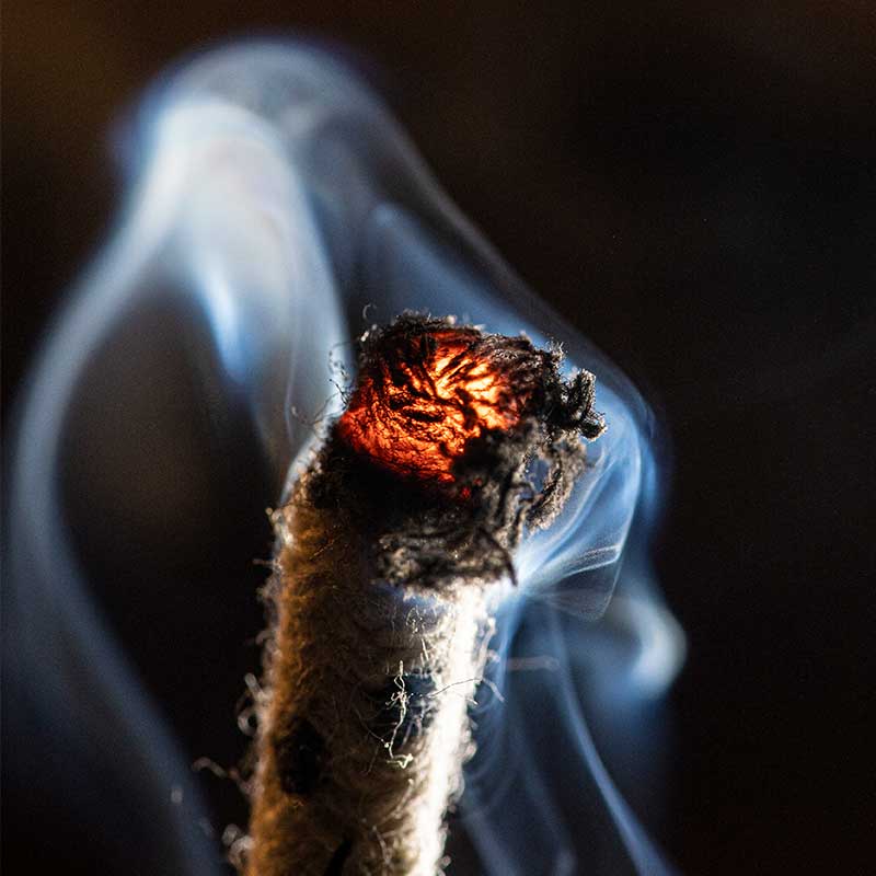 Candle smoke macro photography tutorial