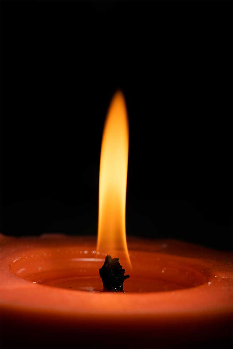 candle flame macro photography tutorial