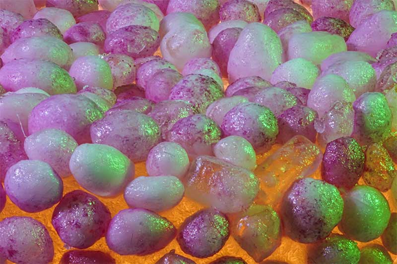 Candy macro photo