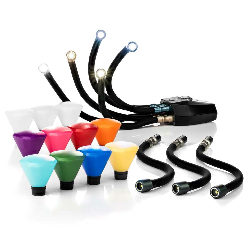 Our recommended configurations - Adaptalux Studio LED macro lighting