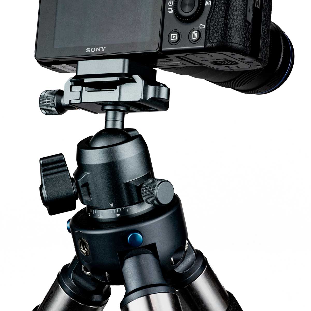 Ball-head-Camera-mounted