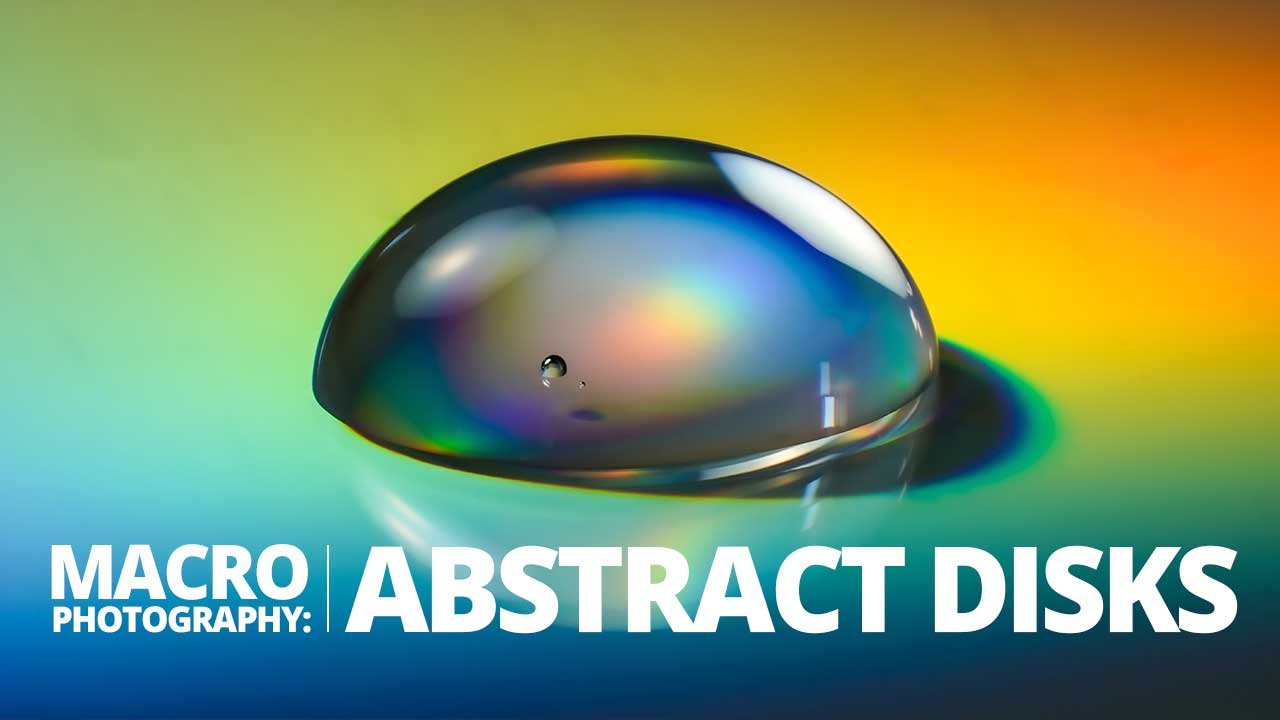 Colourful Abstract Macro with a CD - A Fun Shoot to Try at Home